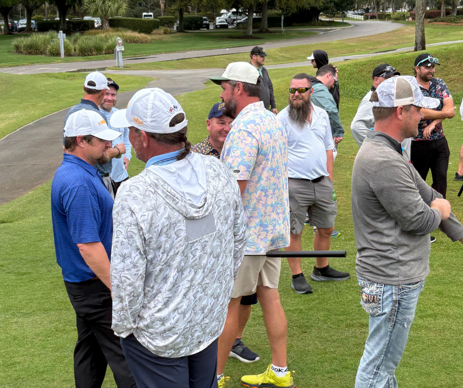 FlingGolf players at Old South Golf Links near Hilton Head Island.
